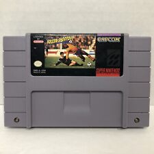 Cartucho Capcom's Soccer Shootout (SNES) Juego de Super Nintendo 1994 solo PROBADO segunda mano  Embacar hacia Argentina
