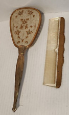 Conjunto de penteadeira vintage dourada (escova e pente) comprar usado  Enviando para Brazil
