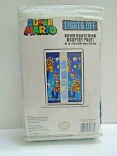 Panel de cortinas oscuras para habitación Super Mario Defiant Mario 42 in x 63 in segunda mano  Embacar hacia Argentina