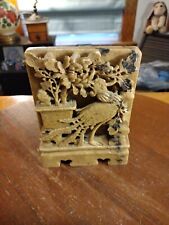 Antique chinese soapstone for sale  Galesburg