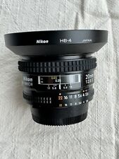 Nikon 20mm 2.8 for sale  RICHMOND