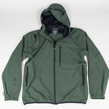 Jaqueta de neve RVCA chuva masculina GG verde zíper completo com capuz masculina GG verde exército comprar usado  Enviando para Brazil