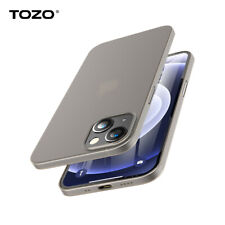 Capa dura TOZO para iPhone 13 mini 5,4 polegadas 0,35 mm preta mais fina do mundo comprar usado  Enviando para Brazil