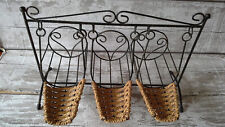 Vintage wicker rattan for sale  WEST MOLESEY