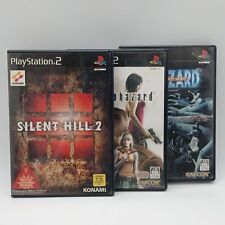Sony PlayStation 2 PS2 Silent Hill 2 Biohazard 4 Outbreak Japão NTSC-J Tetsed, usado comprar usado  Enviando para Brazil