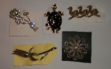 Costume jewellery brooches for sale  HULL