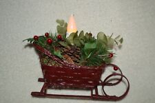 Christmas wicker sleigh for sale  Sneads Ferry