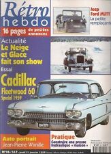 Retro hebdo cadillac d'occasion  Rennes-