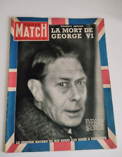 February 1952 king d'occasion  Paris XVII