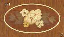 Oval floral veneer for sale  USA