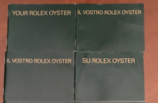 Rolex booklet libretti usato  Italia