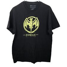 Camiseta Bacardi Zombie Bat preta e bege rum bebida brilho no escuro 2013 comprar usado  Enviando para Brazil