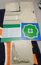 Vintage LEGO BASE PLATES Crater Road 10 X 10 LOT for sale  Shipping to South Africa