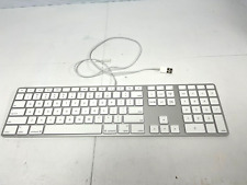 Usado, Genuino Apple A1243 Cableado Mac Estándar Teclado USB con Teclado Numérico, segunda mano  Embacar hacia Argentina