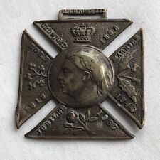 Usado, Victoria 1887 Jubileo de Oro Cruz de Malta Medalla Conmemorativa (Bonito Grado) segunda mano  Embacar hacia Argentina