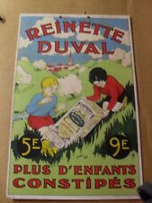 Carton publicitaire ancien d'occasion  Beaulieu-sur-Loire