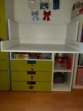 Changing table Ikea Stuva/fritids with Drawers, White, 90x79x102 cm, till salu  Toimitus osoitteeseen Sweden