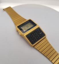 Relógio Casio #DBC611G masculino tom dourado 25 calculadora de memória banco de dados comprar usado  Enviando para Brazil