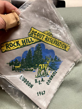 (QS-3)  Boy Scouts-  1967 ROCK HILL SCOUT RESERVATION - neckerchief for sale  Shipping to South Africa