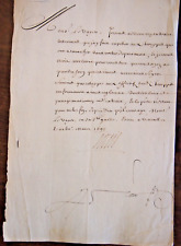 1697 lettre louis d'occasion  Morestel