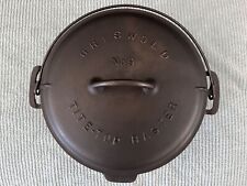 GRISWOLD #9 CAST IRON DUTCH OVEN P/N 834H SLANT LOGO WITH TRIVET for sale  Shipping to South Africa