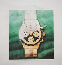 Litografia Rolex Daytona - Original, numerada, edição limitada comprar usado  Enviando para Brazil