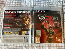 WWE 2K14 W2K14 Sony Playstation 3 PS3 região livre inglês na caixa comprar usado  Enviando para Brazil