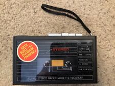 Modelo de sonido Lenoxx de colección No. Reproductor de casetes y estéreo 865 negro AM/FM portátil segunda mano  Embacar hacia Argentina