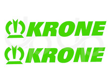 Krone decals agriculture for sale  GRIMSBY