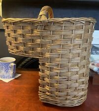 Stair basket wicker for sale  NEWBURY