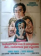 Manifesto industriale con usato  Italia