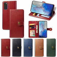 Capa carteira telefone couro flip 7 bordas para Samsung A80 M40S A51 S20 S20+ S6, usado comprar usado  Enviando para Brazil