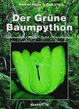 Grüne baumpython lebensweise gebraucht kaufen  Berlin