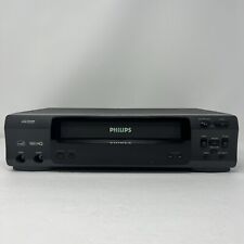 Reproductor de VHS Philips VCR VRB411AT22 4 cabezales grabadora de video sin control remoto PROBADO y funciona segunda mano  Embacar hacia Argentina