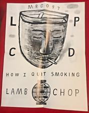 LAMBCHOP RARO 1996 ORIGINAL Cómo dejar de fumar FUSIÓN LP CD NUEVO PÓSTER PROMOCIONAL segunda mano  Embacar hacia Argentina