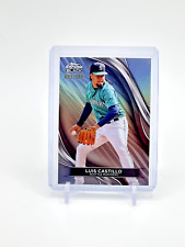 Usado, Luis Castillo 2024 Topps cromo negro #/150 refractor plata segunda mano  Embacar hacia Argentina