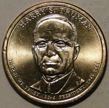 Używany, BU UNC 2015 United States US Presidents Harry S. Truman dollar $1 coins Denver na sprzedaż  Wysyłka do Poland