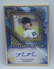 2021 Bowman Transcendent Max Meyer Marlins BTA-MM Gold Framed Auto 14/20, used for sale  Shipping to South Africa