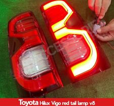 LED DRL RED REAR TAIL LIGHT LAMP FOR TOYOTA HILUX VIGO SR5 MK6 CHAMP MK7 2005-14 for sale  Shipping to South Africa