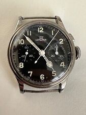 Lemania military chronograph for sale  Shipping to Ireland