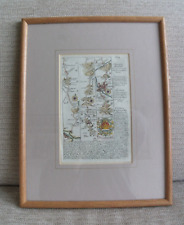 Antique framed engraved for sale  BIGGLESWADE