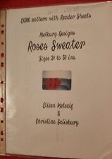 Knitting pattern roses for sale  KILMARNOCK