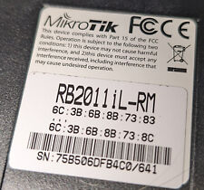 Usado, Placa de roteador Mikrotik RB2011iL 5 portas Gigabit, 5 portas 10/100 e 1 gigabit SFP comprar usado  Enviando para Brazil