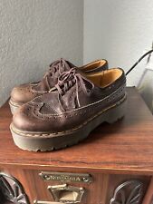 Used, Vintage Doc Dr. Martens 3989/34 AW04 Made In England UK SZ 5 US 7 Brown 2” Wedge for sale  Shipping to South Africa