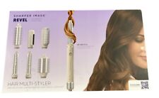 Used, Sharper Image Revel Hair Multi-Styler 6-in-1 Ionic Curler Detangler Dryer Brush for sale  Shipping to South Africa