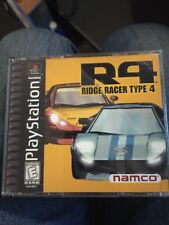 R4: Ridge Racer Type 4 w Reg & Namco Sony PlayStation 1 PS1 w/ reg card, used for sale  Shipping to South Africa