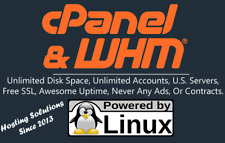 Revendedor de hospedagem web cPanel/WHM ~ Disco, dados e contas ilimitados ~ Servidores dos EUA comprar usado  Enviando para Brazil