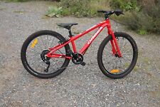 Used, Lightweight Red Boys Junior Aluminium Orbea MX 24 MX24 Dirt Mountain Kids Bike  for sale  Shipping to South Africa