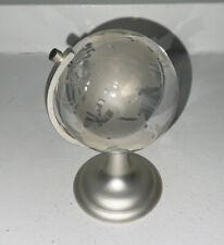 Glass globe desk for sale  VENTNOR