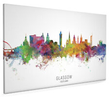 Glasgow skyline poster for sale  UK